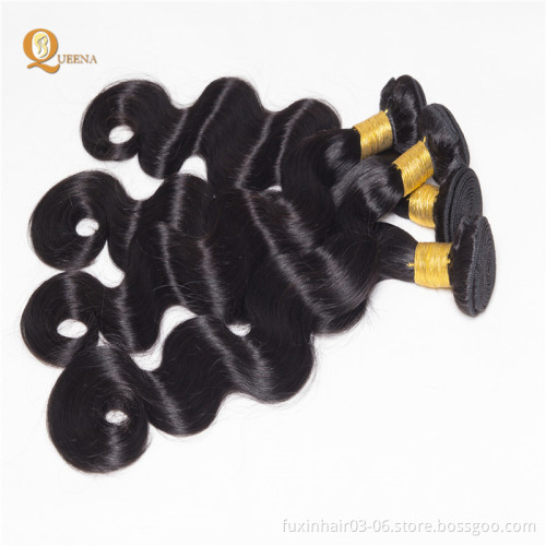 Brazilian 3 Bundles Deep Wave Human Hair Piece With Lace Closure And Frontal